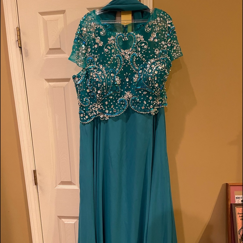 Bedazzled Prom Dress